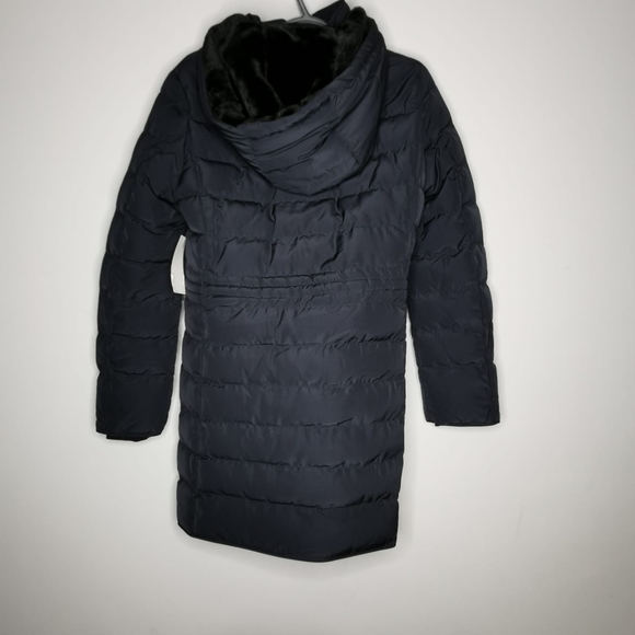 New Precis Winter Jacket Navy Size 8 - Picture 2 of 7